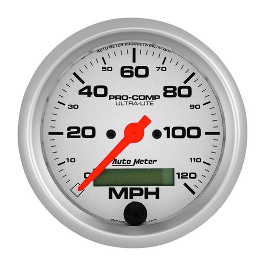 Autometer Ultra-Lite 3-3/8in 120mph Electrical Speedometer - 4487