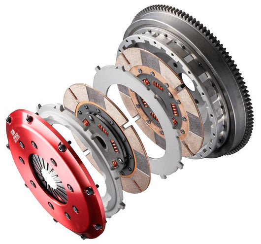 OS Giken Toyota JZX90 / 100 STR Series Dampened Twin Plate w/Soft Diaphragm Clutch - TY021-BJ6