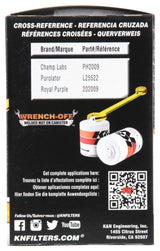 K&N Oil Filter OIL FILTER; AUTOMOTIVE - HP-1014