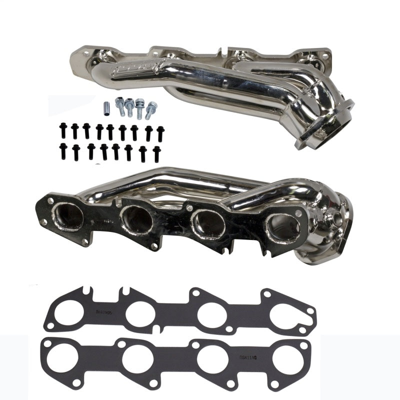 BBK 11-17 Dodge Hemi 5.7L Shorty Tuned Length Exhaust Headers - 1-3/4in Chrome - 4028