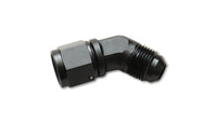 Vibrant -6AN Female to -6AN Male 45 Degree Swivel Adapter Fitting - 10772