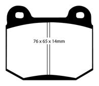 EBC 03-04 Infiniti G35 3.5 (Manual) (Brembo) Bluestuff Rear Brake Pads - DP51537NDX
