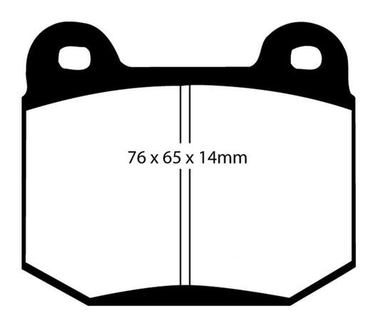 EBC 03-04 Infiniti G35 3.5 (Manual) (Brembo) Bluestuff Rear Brake Pads - DP51537NDX