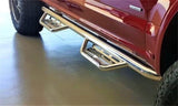 N-Fab Podium SS 17-18 Chevy/GMC 2500/3500 Crew Cab All Beds - Polished Stainless - 3in - HPC1775CC-SS