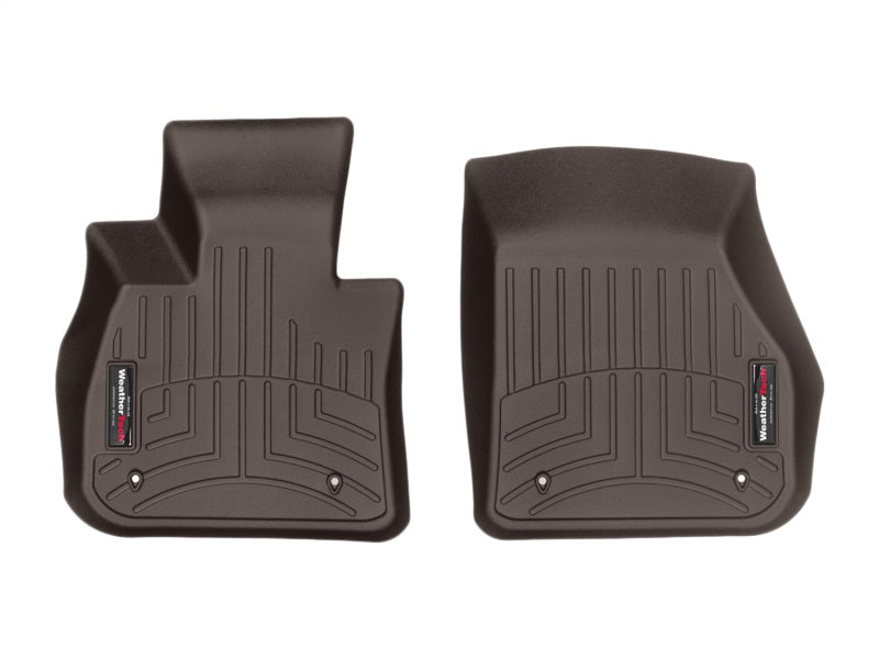 WeatherTech 2016+ BMW X1 Front FloorLiner - Cocoa - 478811