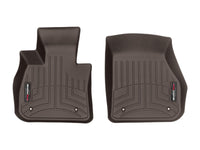 WeatherTech 2016+ BMW X1 Front FloorLiner - Cocoa - 478811