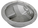 afe Front Differential Cover (Raw; Street Series); Dodge Diesel Trucks 03-12 L6-5.9/6.7L (td) - 46-70040