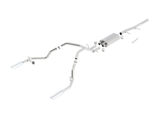 Borla 09-12 GMC Sierra 1500 / 09-12 Chevrolet Silverado 1500 SS Catback Exhaust - 140340