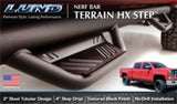 Lund 05-15 Toyota Tacoma Access Cab Terrain HX Step Nerf Bars - Black - 34641659