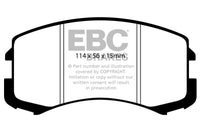 EBC 02-05 Mitsubishi Lancer 2.0 ES Ultimax2 Front Brake Pads - UD904