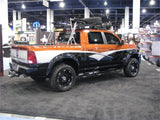 N-Fab Nerf Step 09-15.5 Dodge Ram 1500 Crew Cab 5.7ft Bed - Gloss Black - Bed Access - 3in - D0994CC-6