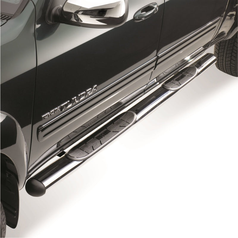 Westin 1999-2006 Toyota Tundra 4dr Ext Cab Premier Oval Nerf Step Bar Mount Kit - Black - 22-1345