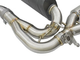 aFe MACHForce XP 3in - 2 1/2in Axle Back 304SS Exhaust w/ Polished Tips 16-17 BMW M2 (f87) - 49-36333-P