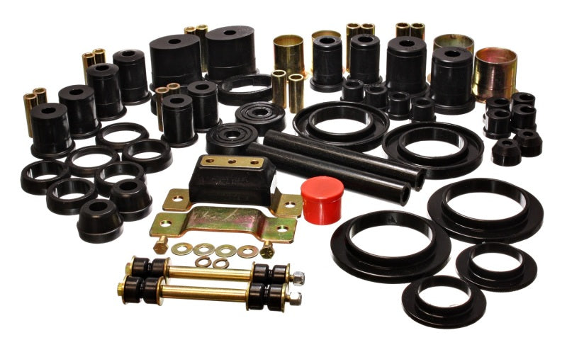 Energy Suspension 94-95 Ford Mustang Black Hyper-flex Master Bushing Set w/ V-8 - 4.18109G