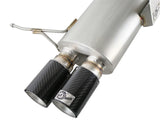 aFe MACHForce XP Exhaust Cat-Back 2.5in Dia Carbon Fiber Tips SS-304 08-13 BMW M3 (E90) V8 4.0L - 49-36311-C