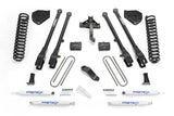 Fabtech 17-19 Ford F250/350 4WD Diesel 4in 4 Link System w/Perf. Shocks - K2216