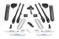 Fabtech 17-19 Ford F250/350 4WD Diesel 4in 4 Link System w/Perf. Shocks - K2216