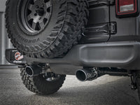 aFe Rebel Series 2.5in 409 SS Axle-Back Exhaust w/ Black Tips 2018+ Jeep Wrangler (JL) V6 3.6L - 49-48067-B