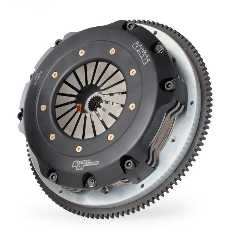 Clutch Masters 02-05 Volkswagen MK4 24v 6-Speed 2.8L Race Version Twin Disc Clutch Kit w/ Alum FW - 17028-TD8S-AH