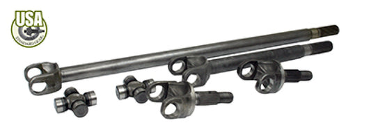 USA Standard 4340 Chrome-Moly Replacement Axle Kit For 79-93 Dodge Dana 60 Front / 35 Spline - ZA W26026