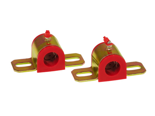 Prothane Universal Greasable Sway Bar Bushings - 25MM - Type B Bracket - Red - 19-1181