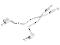 Borla 2015 Jeep Grand Cherokee SRT8 S-Type Dual Round Rolled Exit Catback Exhaust - 140632