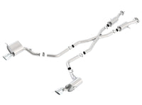 Borla 2015 Jeep Grand Cherokee SRT8 S-Type Dual Round Rolled Exit Catback Exhaust - 140632