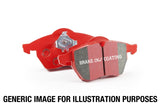 EBC 89-93 Volkswagen Corrado 1.8 Supercharged Redstuff Front Brake Pads - DP3841/2C