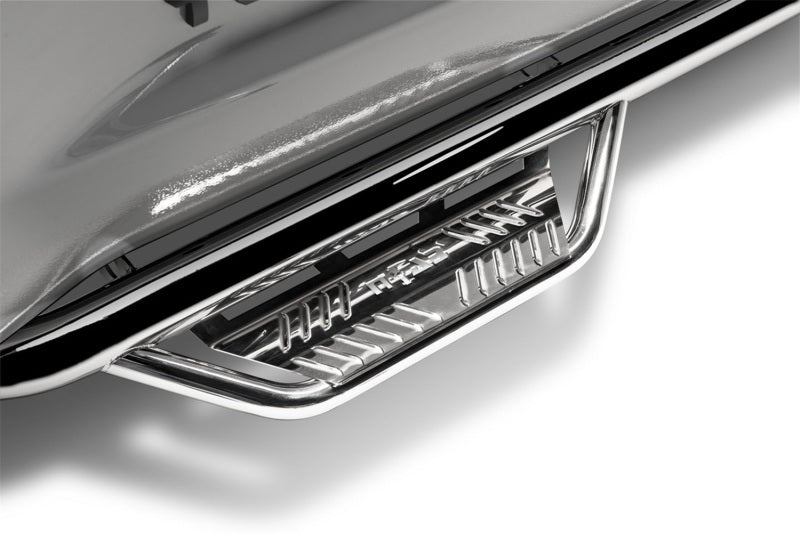 N-Fab Podium SS 07-13 Chevy-GMC 2500/3500 07-10 1500 Crew Cab - Polished Stainless - 3in - HPC0780CC-SS