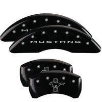 MGP Rear set 2 Caliper Covers Engraved Rear 2015/Bar & Pony Yellow finish black ch - 10203RMB2YL