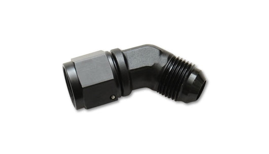 Vibrant -8AN Female to -8AN Male 45 Degree Swivel Adapter Fitting - 10773