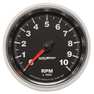 Autometer GS 3-3/8in 10000 RPM In-Dash Tachometer Gauge - 3897