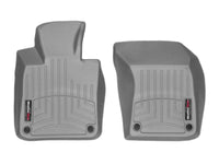 WeatherTech 2018+ Volvo S90 Front FloorLiner - Grey (Plug-Hybrid Only) - 4612811