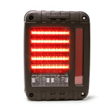 DV8 Offroad 07-18 Jeep Wrangler JK Octagon LED Tail Light - TLJK-02