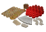 Energy Suspension Body Mount Set 1in Lift W/Hardware  - Red - 2.4110R