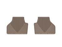 WeatherTech 11+ BMW X3 Rear Rubber Mats - Tan - W259TN
