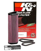 K&N 07-12 Ducati 1098/1098S/1098R/848 848/1198S/Streetfighter/848 Evo/Diavel Replacement Air Filter - DU-1007