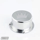 Turbo XS 15-16 Subaru WRX Billet Aluminum Vacuum Pump Cover - Silver - txs-W15-VPC-SIL