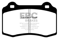 EBC 96-03 Alfa Romeo GTV 3.0 (Brembo) Redstuff Front Brake Pads - DP31031C