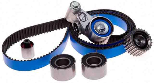 Gates 04-08 Subaru 2.0L & 2.5L Racing Performance Timing Belt Component Kit (Belt Tensioner 4 Idlers - TCK328RB