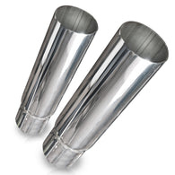 Stainless Works Straight Cut Resonator Tips 2in ID Inlet 3in Body - 771200
