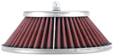K&N Custom Racing Assembly - Round Tapered - Red 1.375in Neck Flange - 2.25in Over Height - 56-9320