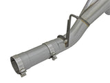 aFe LARGE Bore HD 4in Dual DPF-Back SS Exhaust w/Black Tip 16-17 GM Diesel Truck V8-6.6L (td) LML - 49-44080-B