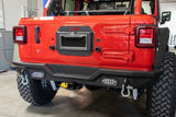 DV8 Offroad 2018+ Jeep Wrangler JL Spare Tire Delete Kit w/ License Plate Bracket w/o Reverse Camera - JLTS-01