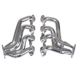 BBK 16-18 Chevrolet Camaro SS 6.2L Shorty Tuned Length Exhaust Headers - 1-3/4in Silver Ceramic - 40430