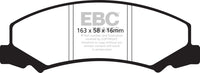 EBC 08-09 Buick Allure (Canada) 5.3 Redstuff Front Brake Pads - DP31762C