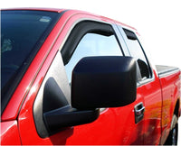 AVS 04-14 Ford F-150 Supercab Ventvisor In-Channel Front & Rear Window Deflectors 4pc - Smoke - 194738