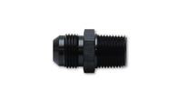 Vibrant -6AN to 3/8in NPT Straight Adapter Fitting - Aluminum - 10222