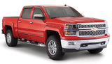 Bushwacker 14-18 Chevy Silverado 1500 Fleetside Pocket Style Flares 4pc - Black - 40959-02