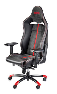Sparco Comp Gaming Seat - Fiberglass (Black/Red) - 00987FNRRS